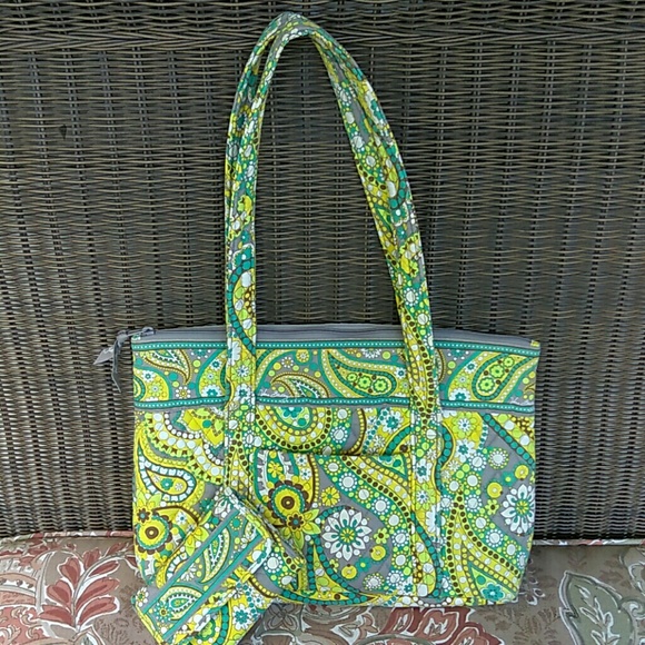 Vera Bradley Handbags - Authentic Lemon Parfait Duo from Vera Bradley
